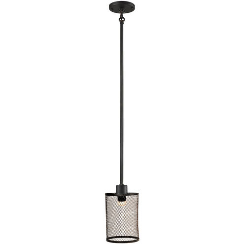 Springdale LED 5 inch Antique Bronze Mini Pendant Ceiling Light