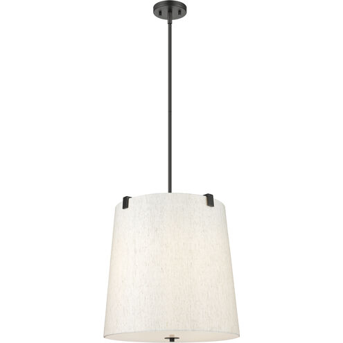 Weston 5 Light 18 inch Matte Black Pendant Ceiling Light