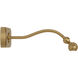 C&M by Chapman & Myers Lamont 8 watt 19.13 inch Burnished Brass Picture Light Wall Light