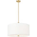 Linden Pendant Ceiling Light in Modern Gold