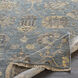 Theodora 120 X 96 inch Aqua Rug in 8 x 10, Rectangle