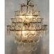 Mystic 6 Light 23.5 inch Antique Brass Chandelier Ceiling Light
