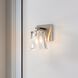 Valentin 1 Light 6 inch Brushed Nickel Vanity Light Wall Light