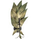 Lowcountry 1 Light Palmetto and Darkened Bronze Wall Sconce Wall Light