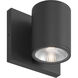 Sunset 4.75 inch Black Wall Sconce Wall Light