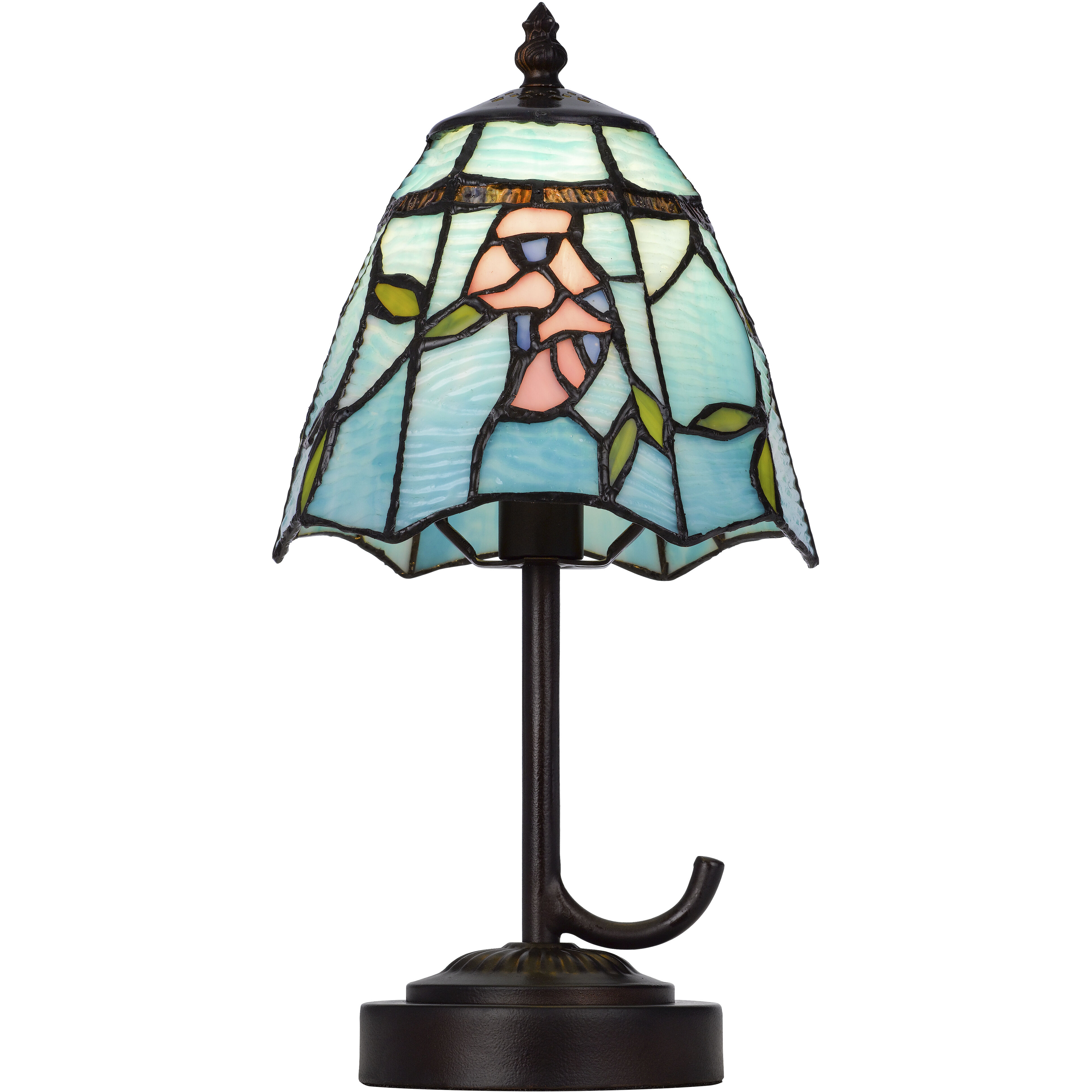 3117 Tiffany 13 inch 40.00 watt Dark Bronze Accent Lamp Portable Light