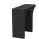 Maximus 35 X 30 inch Matte Black Console/Side Table