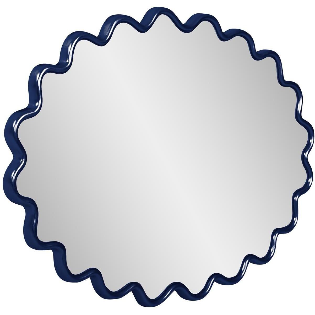 Cloud 36 X 24 inch Navy Mirror