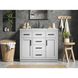 Alden 42 X 35 inch Grey Bathroom Vanity Cabinet