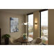 Eros 22 inch Brushed Brass Pendant Ceiling Light