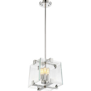 Shelby 4 Light 11 inch Polished Nickel Pendant Ceiling Light