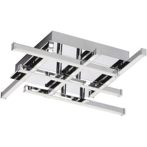Summit LED 14.75 inch Polished Chrome Flush Mount Ceiling Light