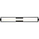 Canal LED 36 inch Matte Black Bath Vanity Light Wall Light