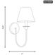 Drew & Jonathan Elsay 1 Light 7 inch Midnight Black Sconce Wall Light, Small