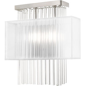 Alexis 2 Light 13 inch Brushed Nickel ADA ADA Wall Sconce Wall Light