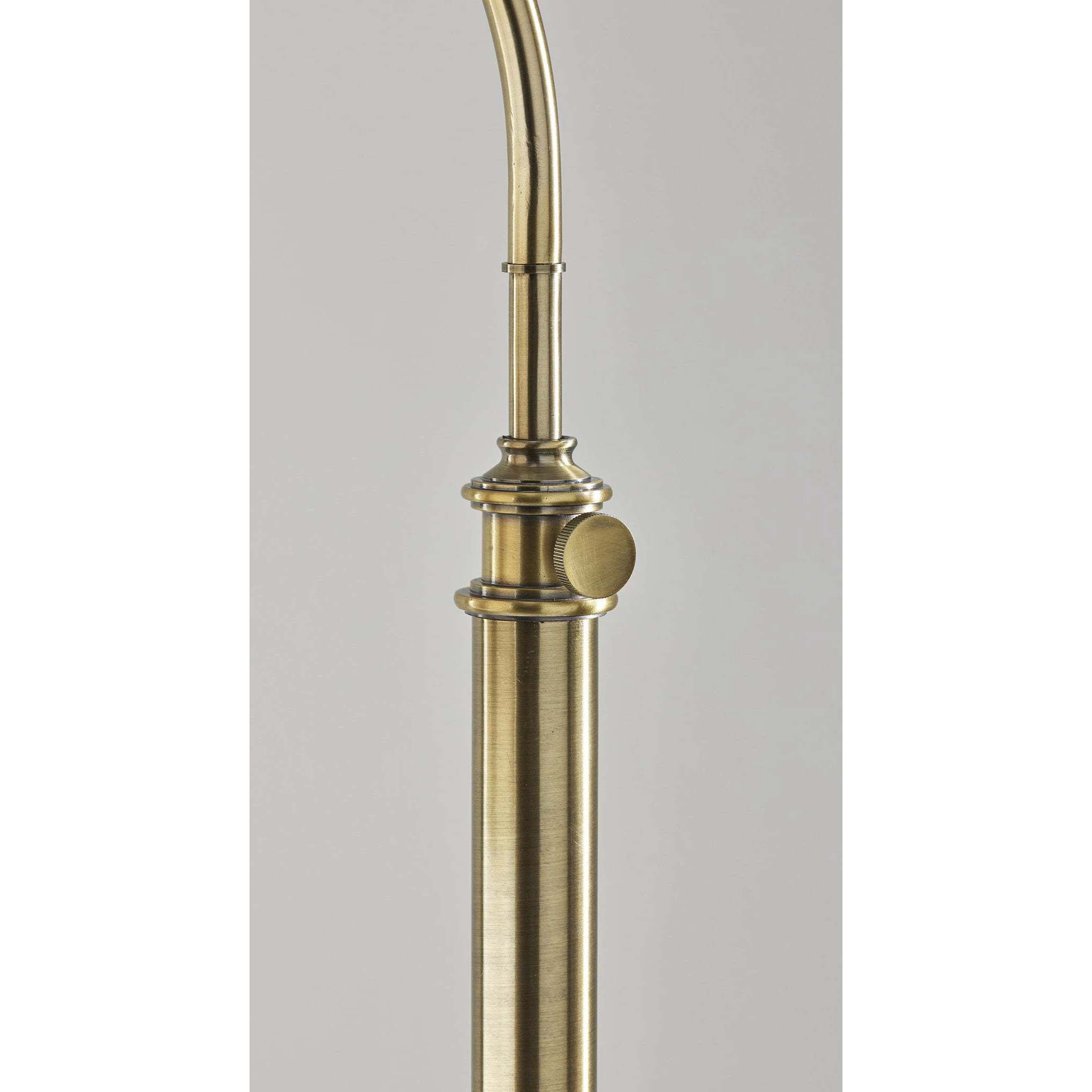 Brass gooseneck floor lamp online