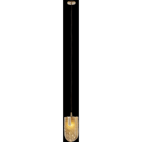 Mariner Luxury LED 2.36 inch Antique Gold Plated Pendant Ceiling Light