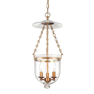 Hampton 3 Light 10.25 inch Pendant