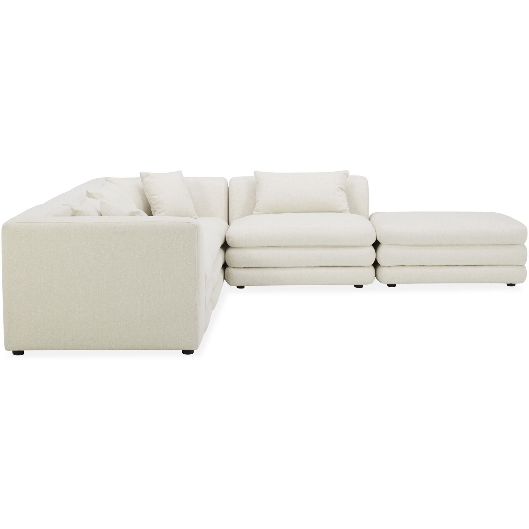 Lowtide Dream White Modular Sectional