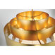Spyglass Terrace 5 Light 26 inch Soft Brass Pendant Ceiling Light