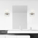 Miroir 1 Light 10 inch Polished Nickel Wall Light