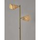 Cove 63 inch 60.00 watt Antique Brass Tree Lamp Portable Light