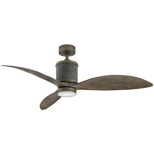 Merrick 60 inch Metallic Matte Bronze with Driftwood Blades Fan