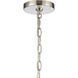 Mendoza 4 Light 12.75 inch Polished Nickel Pendant Ceiling Light