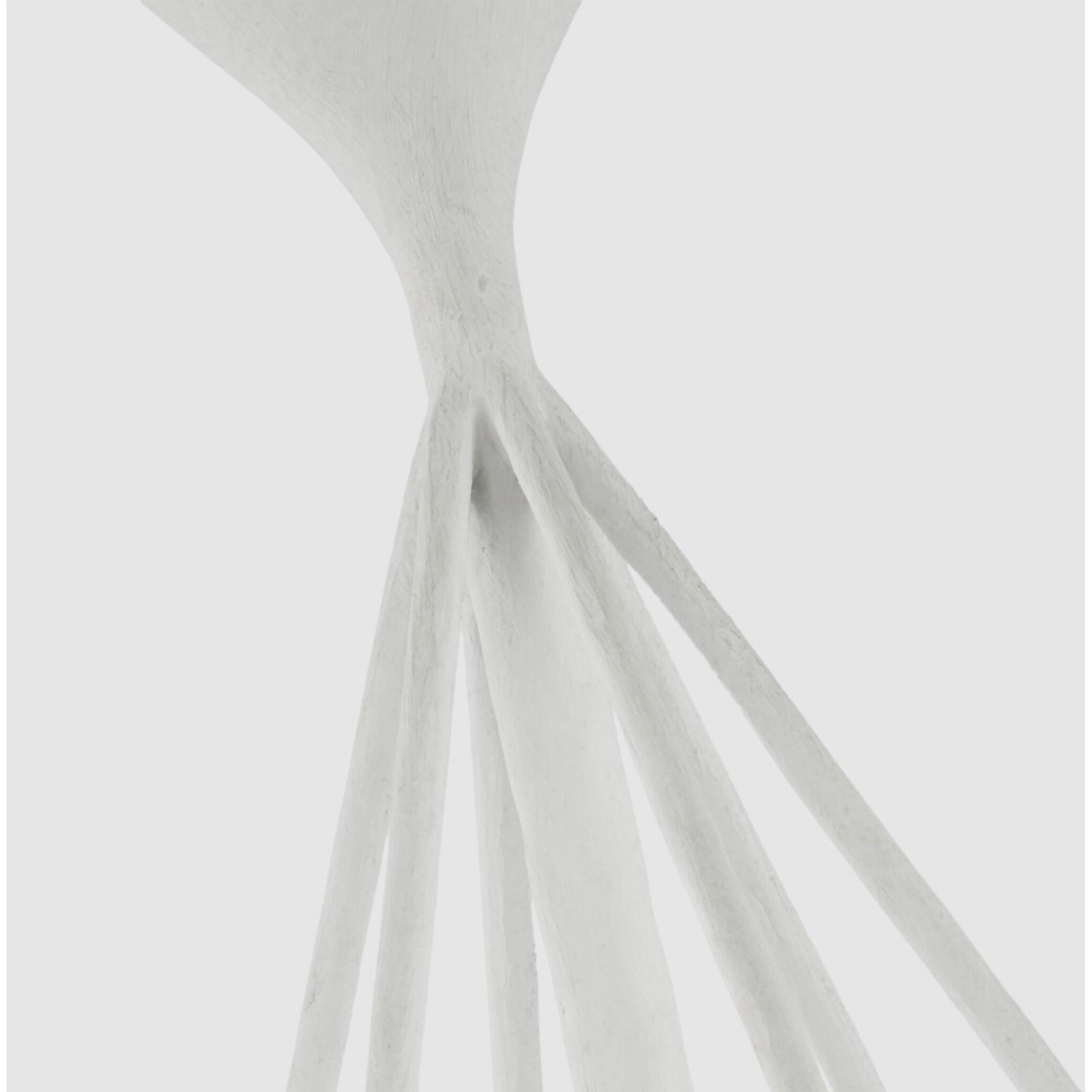 Julie Neill Alberto LED 28.75 inch Plaster White Low Ceiling Chandelier Ceiling Light, Small