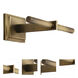 Ava 30 watt 14 inch Satin Brass Picture Light Wall Light
