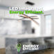 Madeline LED 32 inch Chrome Down Chandelier Ceiling Light