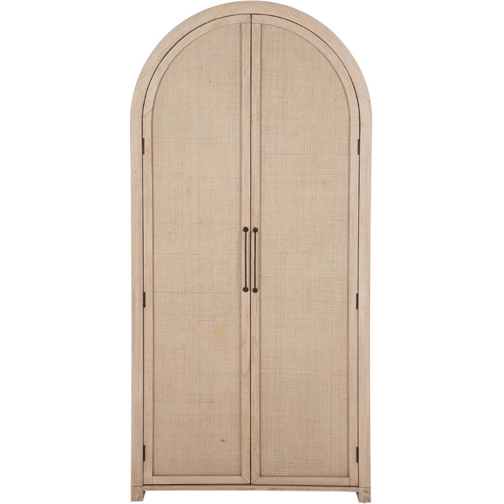Elba Blonde Natural / Antique Bronze Cabinet