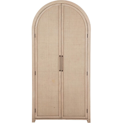 Elba Blonde Natural / Antique Bronze Cabinet