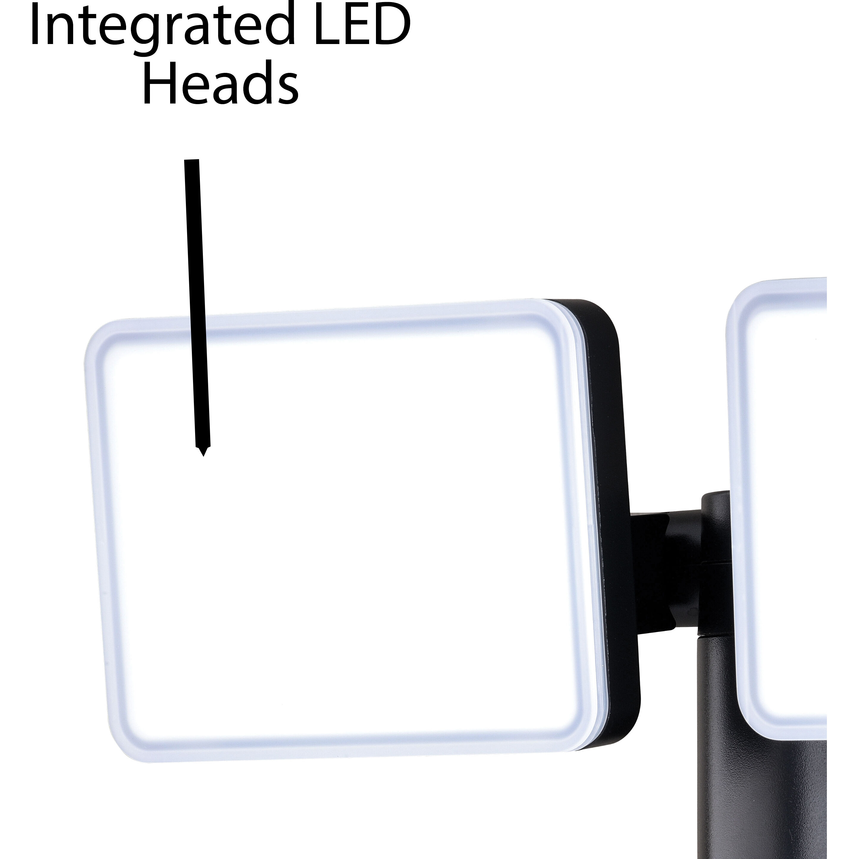 Sodo LED 6.25 inch Black Outdoor Security