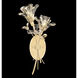 Azu Wall Sconce Wall Light in Gold
