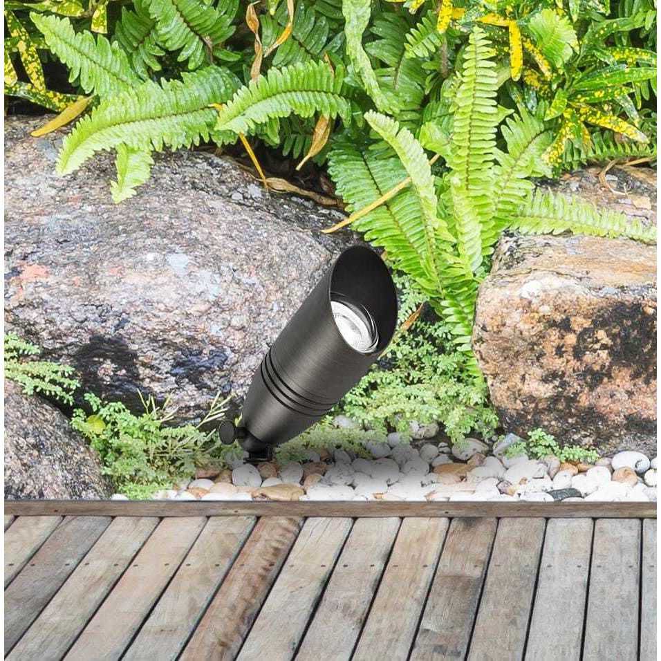 Aera 12 50.00 watt Dark Bronze Outdoor Landscape Spot Light