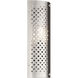 Noho 2 Light 7 inch Brushed Nickel W/ Sand Coal Sconce Wall Light