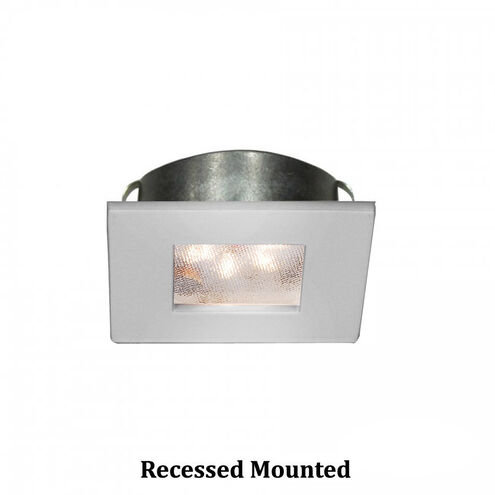LED Button Light 24 LED 2 inch Brushed Nickel Puck Light in 3000K