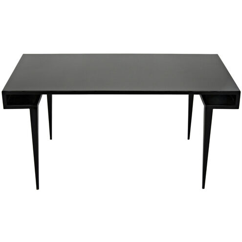 Stiletto 62 X 32 inch Matte Black Desk