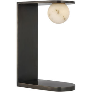 Kelly Wearstler Pertica 12 inch 6.00 watt Mirrored Bronze Desk Lamp Portable Light, Small