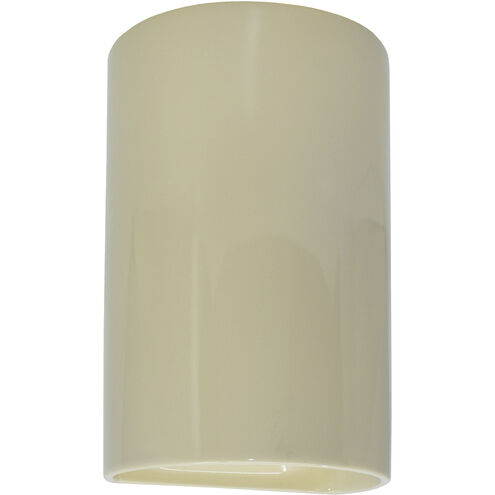 Ambiance 2 Light 7.75 inch Vanilla Gloss Wall Sconce Wall Light in Incandescent, Large