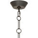 Hatteras LED 11.75 inch Natural Rope with Deep Patina Bronze Pendant Ceiling Light