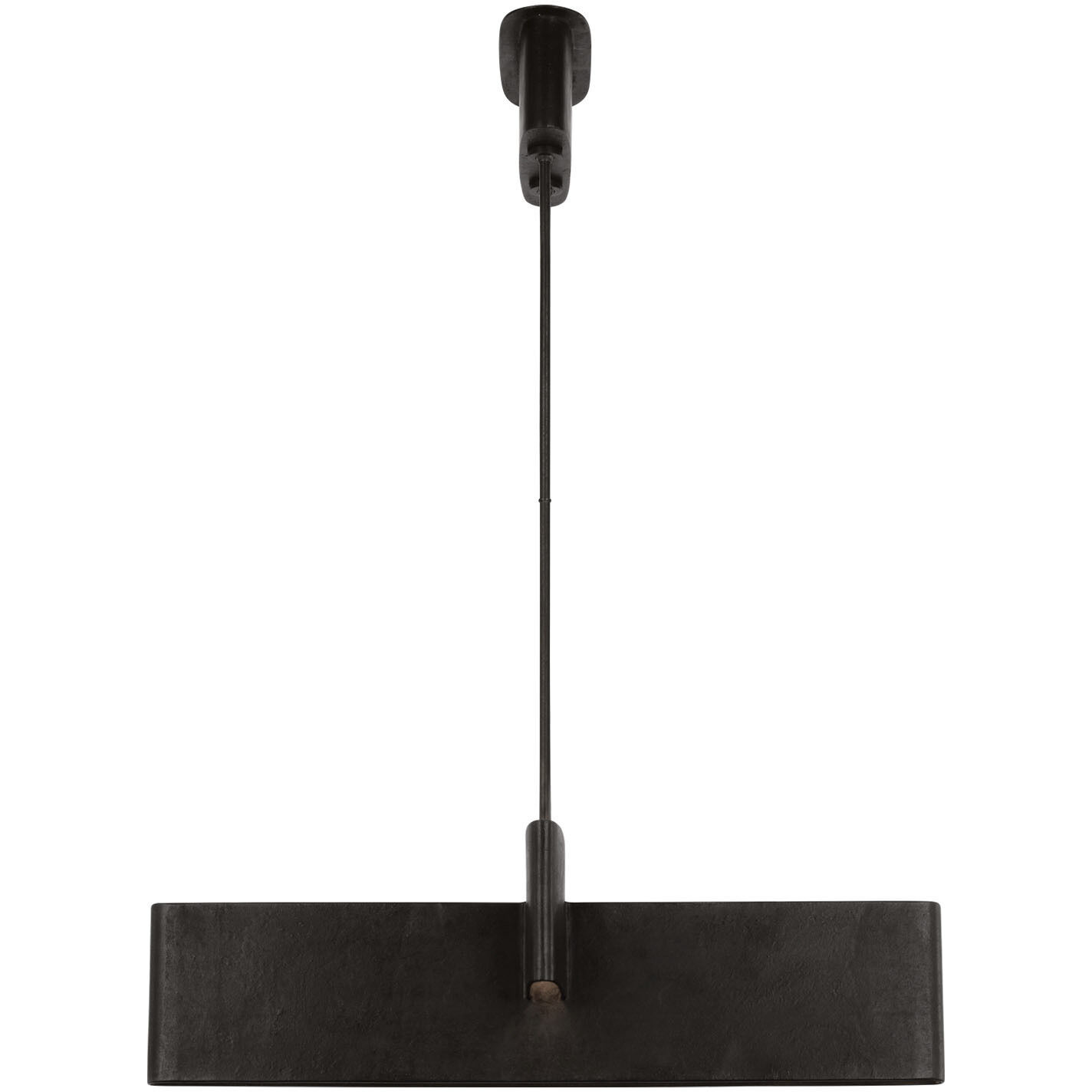 Kelly Wearstler Lotura LED 36 inch Museum Black Intersecting Linear Pendant Ceiling Light