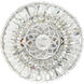 Stefania 2 Light 8 inch Chrome Bowl Flush Mount Ceiling Light