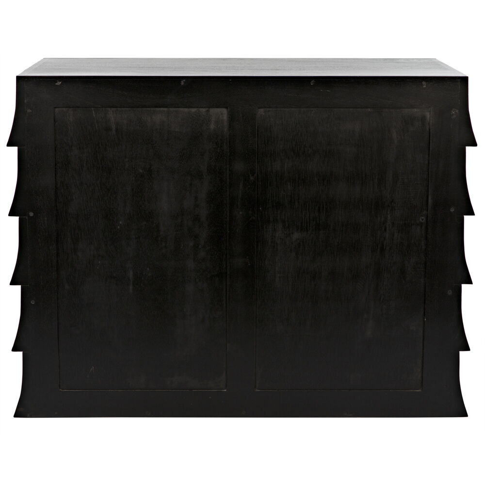 Ava Hand Rubbed Black Dresser