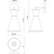 Alora Mood Betty 1 Light 6.38 inch Aged Gold Bath Vanity Light Wall Light