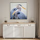 Harmony Blue and White and Yellow Canvas