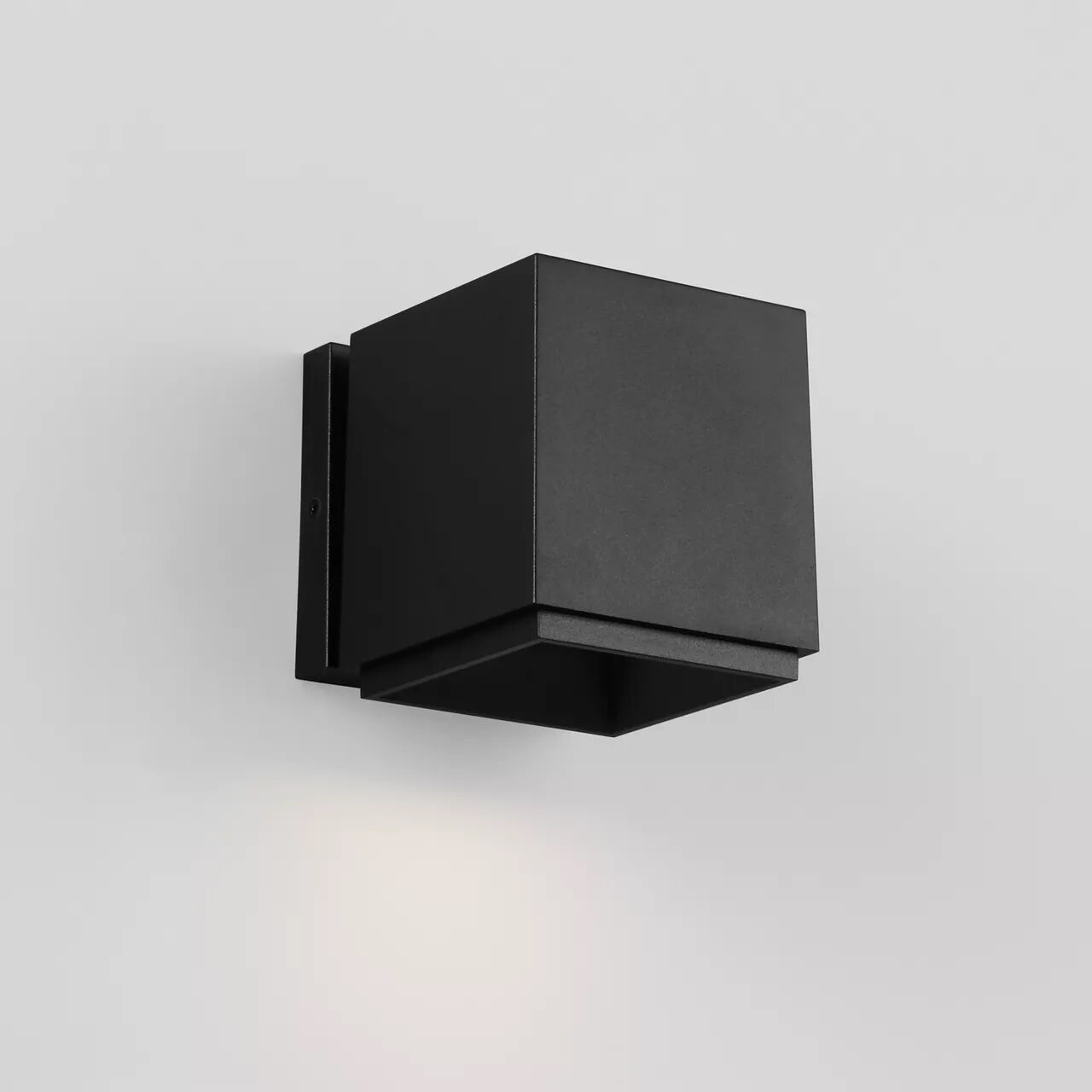 Huntwick LED Textured Black Outdoor Wall Lantern