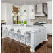 Modley 1 Light 6 inch Polished Chrome with Blue and Clear Mini Pendant Ceiling Light