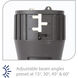 Tyler 120 11.5 watt Bronze Path Lighting, Inground Recessed Light, WAC Landscape